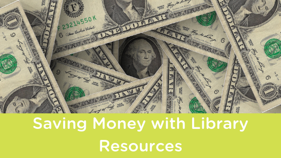 saving money with library resources